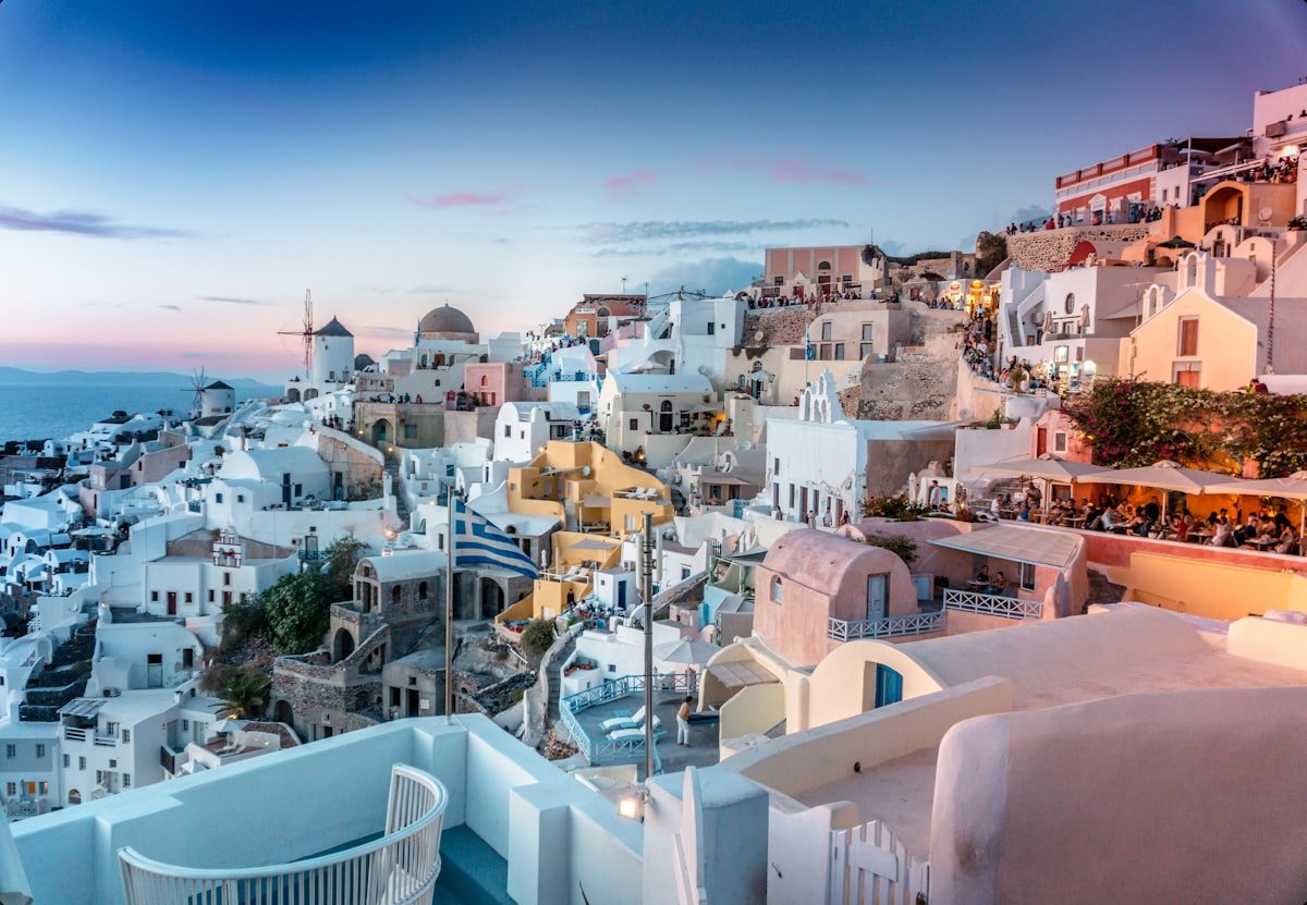 Santorini: The Blue and White Majesty of the Aegean